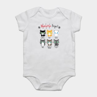 Manhattan Project Sheldon Cats Baby Bodysuit